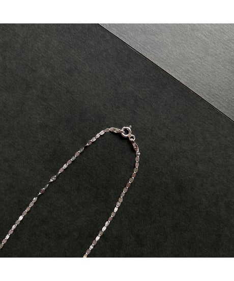 DEAD STOCK Vintage Italy925 tiny chain necklace Design 15