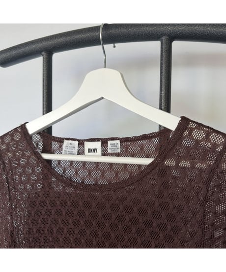 DKNY Sheer Lace Tops