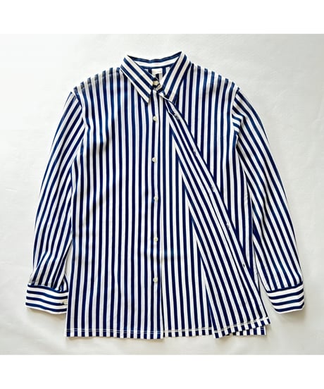 70s~80s See Through Stripe L/S Shirt