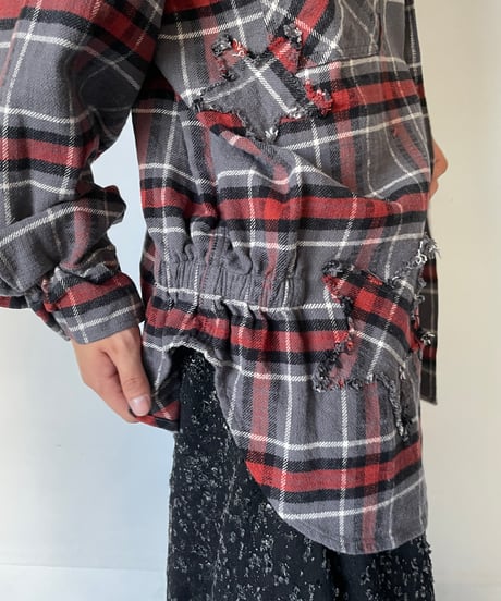 NAM "BELLOWS HEAVY FLANNEL SHIRT & PANTS" (GREY/STAR)