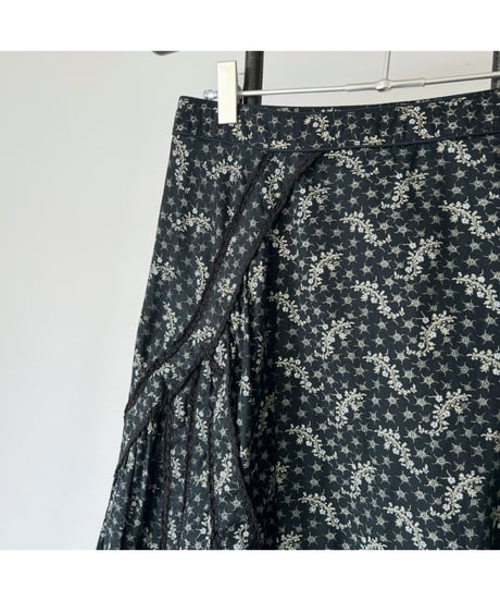 MaxMara Botanical Lace Skirt