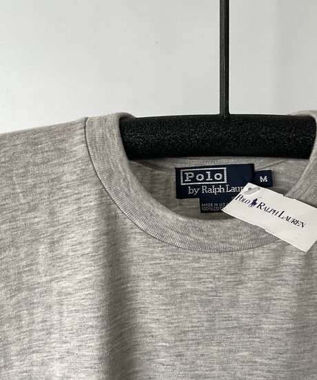 DEAD STOCK 90s Ralph Lauren s/s tee M  made in usa