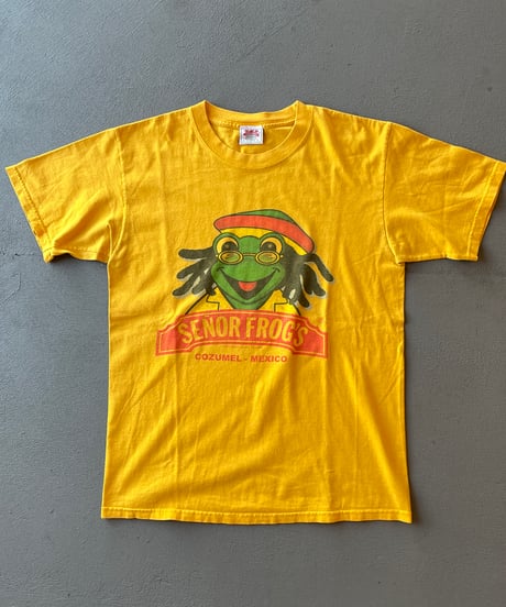 00s "SENOR FROG'S" s/s tee M