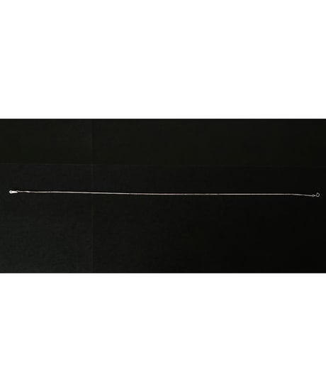 Vintage Silver 925 tiny chain necklace design Curb ⑧