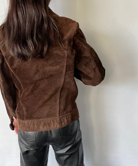 50-60s Vintage Suede Jacket