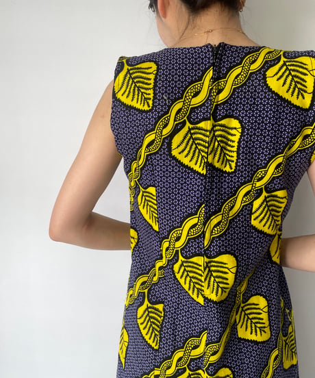 Vintage Hand made African basic dress