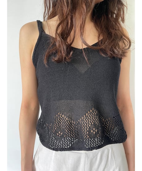 Crochet Knitted Camisole
