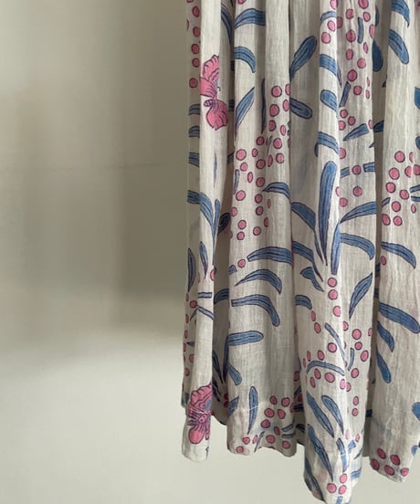 70s Indian cotton skirt