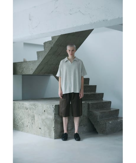 COMFORTABLE REASON "Botanical Wax Aging Shorts"