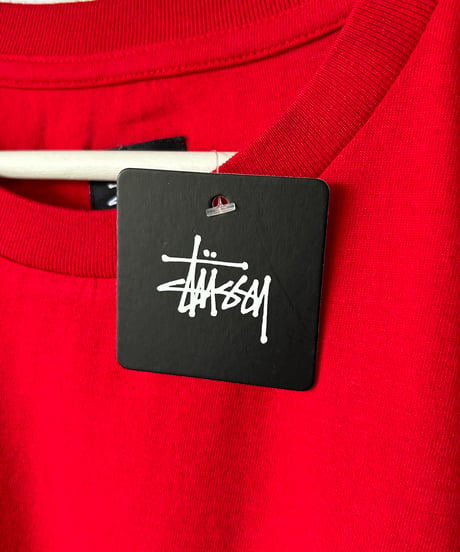 dead stock stussy half cut crew s/s tee XXL