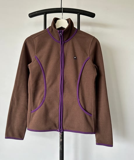 Euro Vintage Piping Fleece Jacket