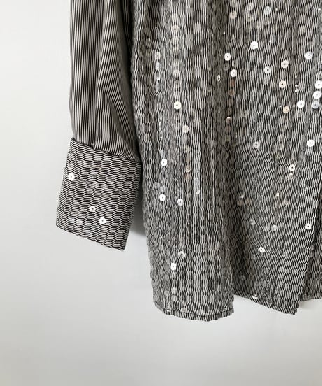 MADE IN ITALY sequins shirt