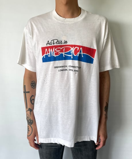 90s SCREEN STARS BEST "Aupain in AMERICA" s/s tee XL
