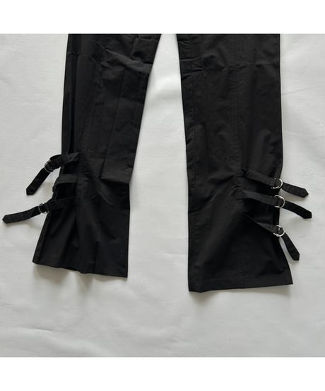 Europe Belted Hem Pants