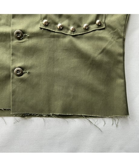 DEAD STOCK US ARMY Utility Studs Shirt