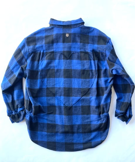 NAM "BELLOWS HEAVY FLANNEL SHIRT & PANTS" (BLUE/HEART)