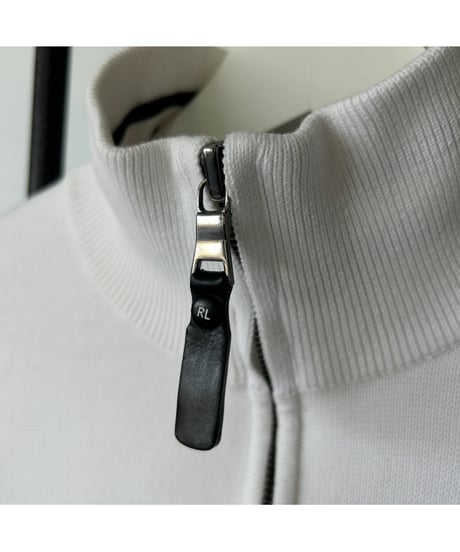 Ralph Lauren half zip cotton knit