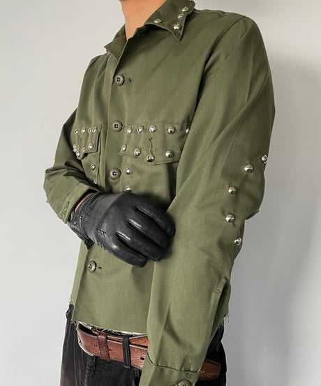 DEAD STOCK US ARMY Utility Studs Shirt