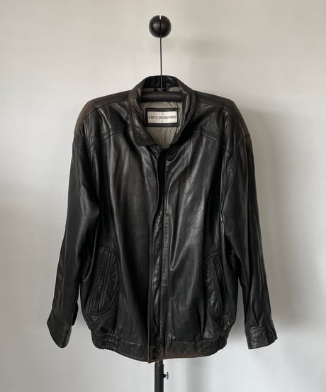 Black Fade Leather jacket