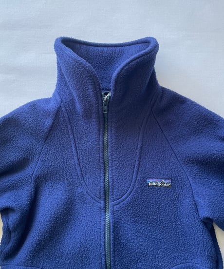 80s patagonia fleece / navy