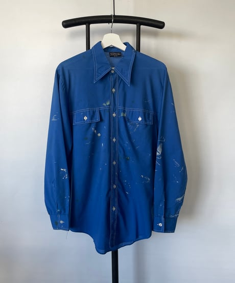 70s paint shirt
