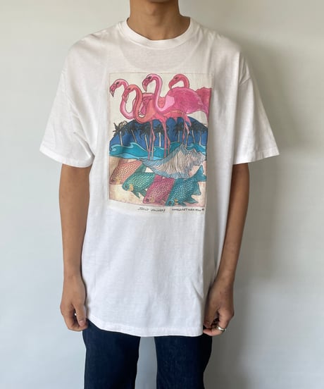 90s Margaret Albritton "Flamingo Art" Tee