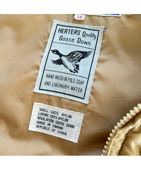 70s HERTERS Goose Down Jacket