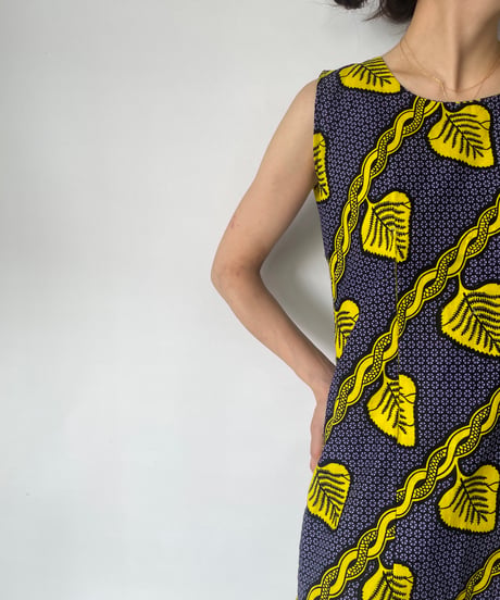 Vintage Hand made African basic dress