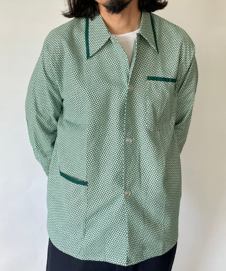DEAD STOCK 70s pajamas shirt