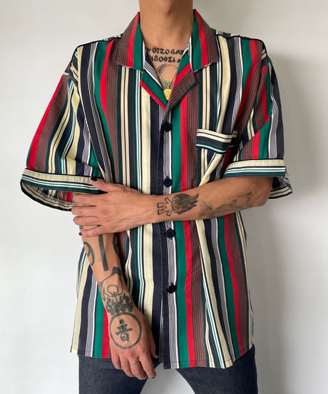 London for men open collar s/s shirt 56