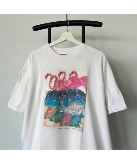90s Margaret Albritton "Flamingo Art" Tee