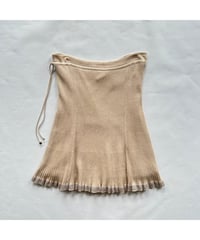 Vintage line flare skirt