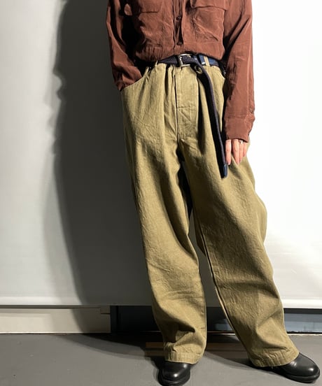 COMFORTABLE REASON ”Rodeo Slacks“ OLIVE