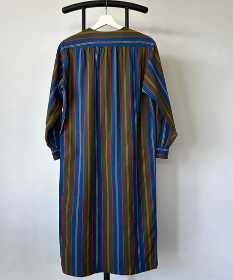 France cotton Multi Stripe One-Piece