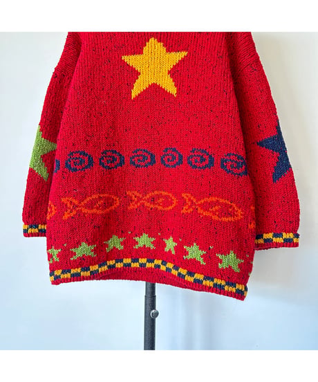 Dead stock Star fish  Knit