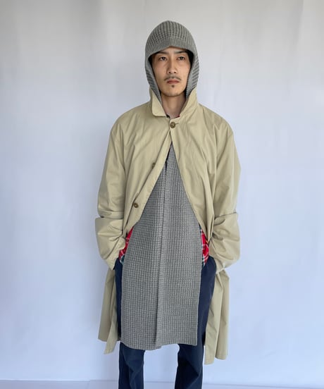 COMFORTABLE REASON ”Waffle Hood Scarf“