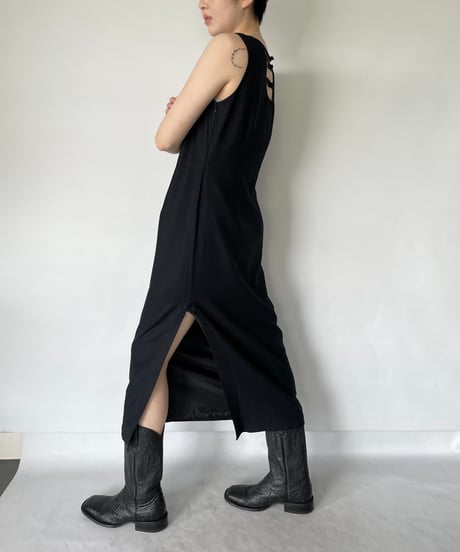 SUSAN H. back design dress 42