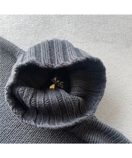 MADE IN SCOTLAND A.P.C. cotton knit 1