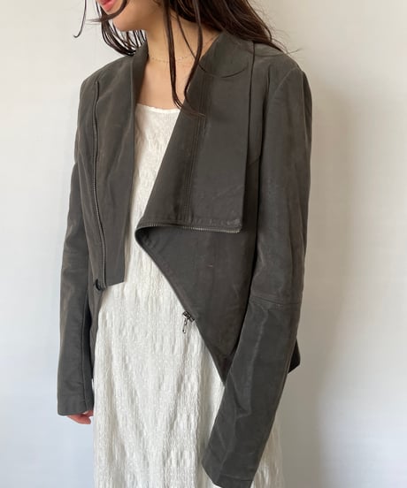 Vintage Covered neck Jacket