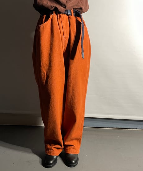 COMFORTABLE REASON ”Rodeo Slacks“ ORANGE