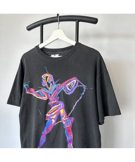 90s MILES DAVIS Art Tee "1985s Don Quixote"