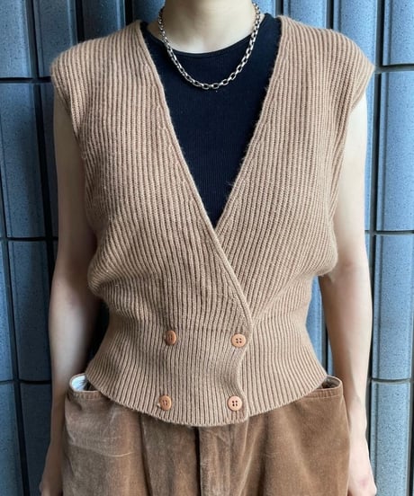 80s Double Knit Vest