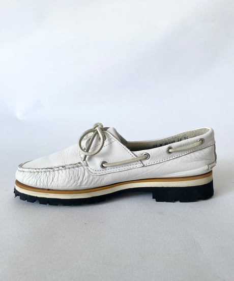 Timberland 2eye boat shoes vibram custom