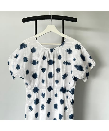 MADE IN USA blur dot dress