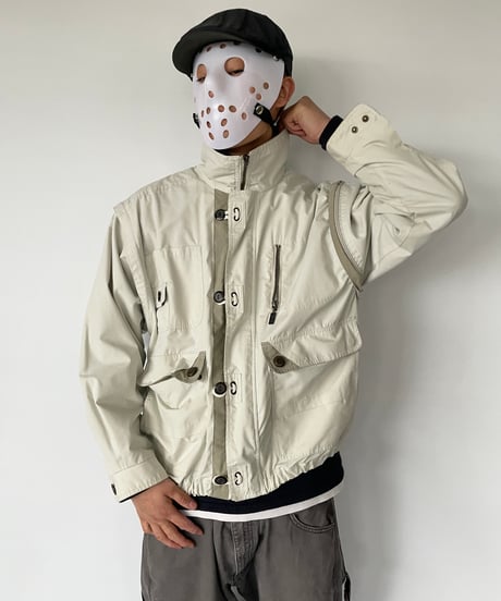 90s 2Way Multi Pocket Jacket