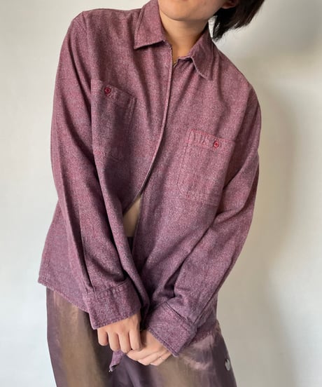 EUROPE zip up shirt
