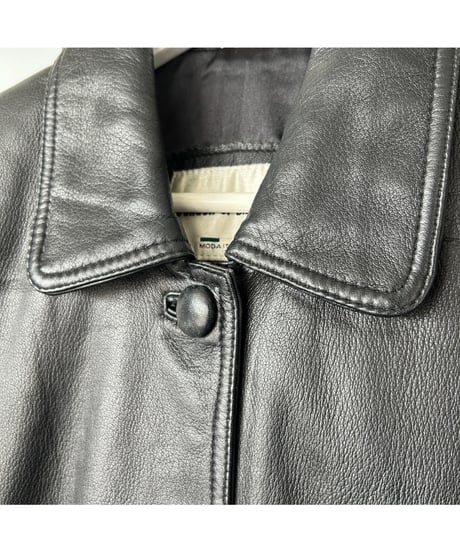 Ram leather Car Coat
