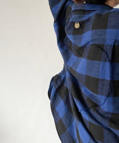 NAM "BELLOWS HEAVY FLANNEL SHIRT & PANTS" (BLUE/HEART)
