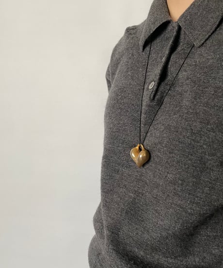 MADE IN ITALY knit polo shirt