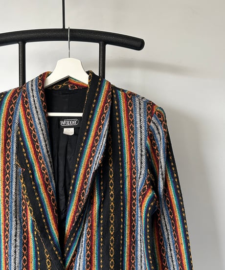 80s Ethnic Pattern Jacket